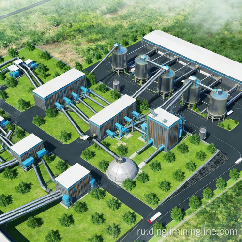 Линия по производству экологически чистого каменного заполнителя